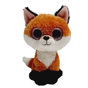 🍒4 for $20🍒 TY Beanie Baby Boos Slick The Fox Plush Soft Kids Toy